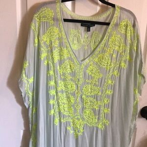 Saks Fifth Avenue floor length cover up S